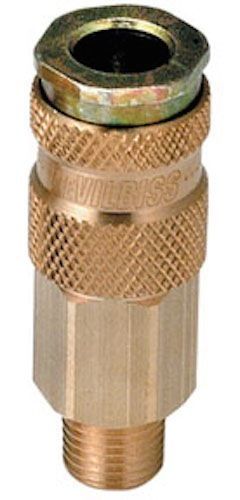 DEVILBISS HC4719 HIGH FLOW QUIC DISCONNECT COUPLER MALE 1/4&#034;