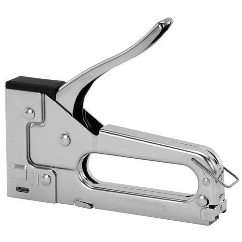 Staple Gun Arrow Fastener Light Duty Staple Gun Tacker Chrome *Fast Postage*