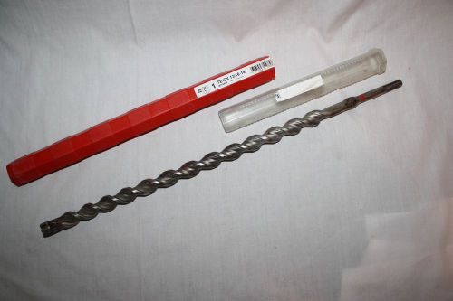 13/16 x 18&#034; hilti sds plus te-cx concrete masonry rotary hammer drill bit used for sale