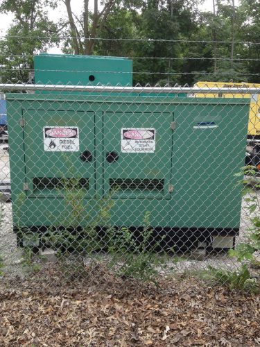 Cummins 35kw generator single &amp; three phase diesel engine sound proof nice unit! for sale