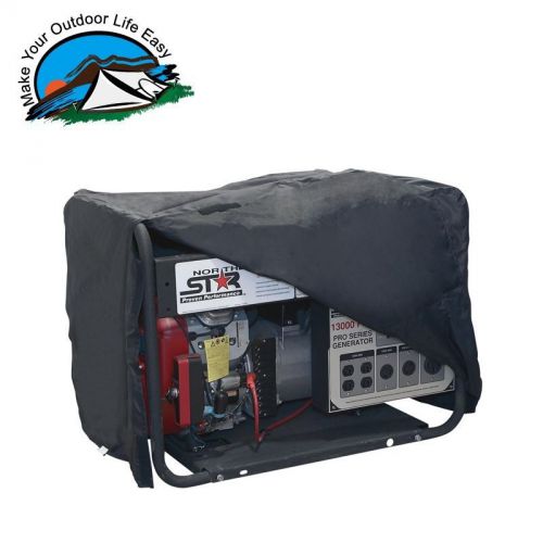Water resistant outdoor black generator cover x-large for sale