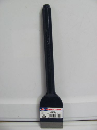 NEW MARSHALLTOWN 660 Concrete Chisel 2&#034;  X 5/8&#034;  X 10&#034; For Masonry Demolition