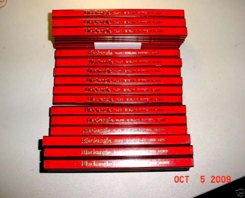 New CARPENTER PENCILS 72 pcs ENGLAND PATTERN MEDIUM FREE SHIPPING within USA