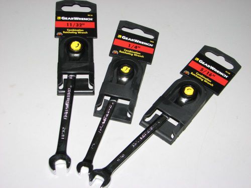 3 Pc KD Gearwrench- Aircraft,Aviation,AutomotiveTools