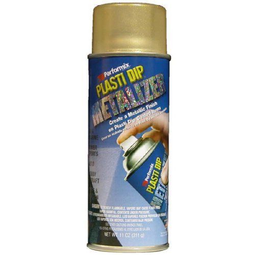 Performix 11211-6PK Plasti Dip Enhancer Gold Metalizer Aerosol - 11 oz., (Pack