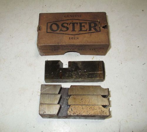 New Oster 3D  Bolt Die Set 7/8 x 14  NF