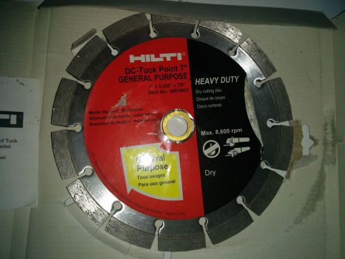 Hilti DC - 7 &#034; Tuck Point General Purpose Blade