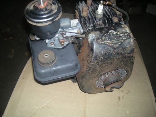 Briggs Stratton Model 6S Rope Start Horizontal Cast Iron Engine.