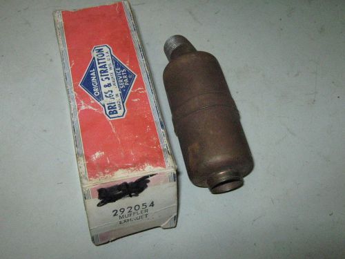 Genuine briggs &amp; stratton engine muffler odd 45 degree angle 292054 for sale