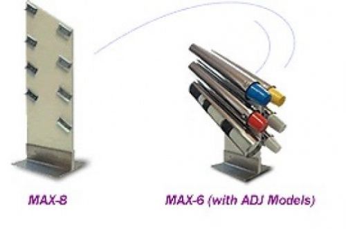 Max 6 Stationary Cup Dispenser Stand - holds 6 dispensers