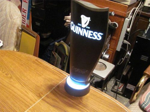GUINNESS COMMERCIAL LIGHTED ULTRASONIC BEER FOAM INITIATOR MODEL#787A6363-USED
