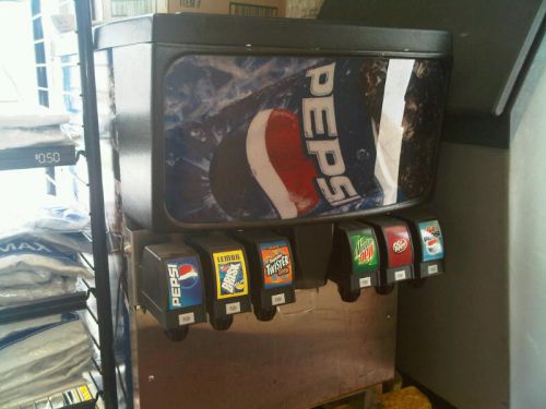 6 FLAVOR SODA FOUNTAIN SYSTEM