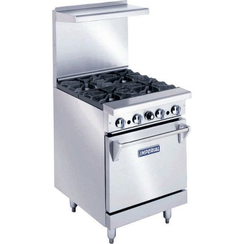 Range, 24” restaurant, gas, imperial, ir-4 for sale