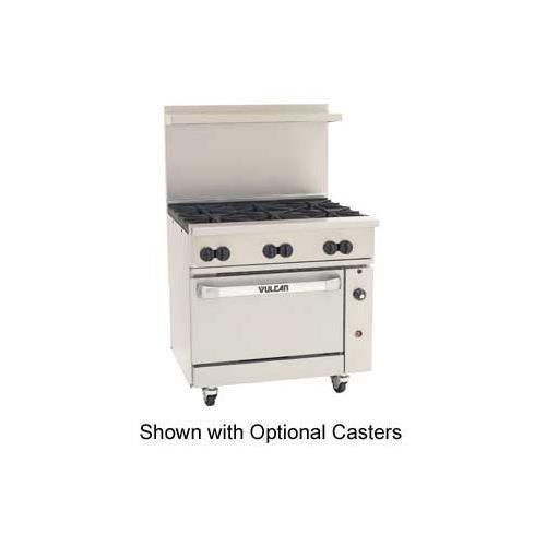 Wolf c36-c-6b-i challenger  restaurant range 36&#034; gas (6) 30000 btu burners for sale