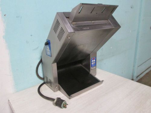 &#034;PRINCE CASTLE&#034; COMMERCIAL H.D. S.S. COUNTER TOP VERTICAL CONVEYOR BUN TOASTER