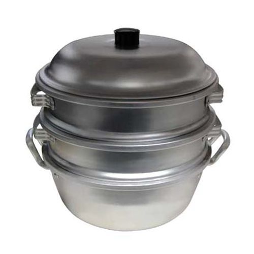 Po Wah Alum. Steamer Set 14&#034; STA-14SET, STMT2-35