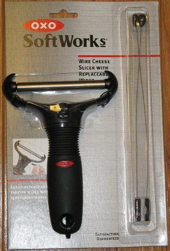 OXO Softworks Wire Cheese Slicer with Replaceable Wires