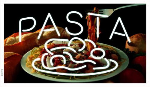 ba304 Pasta Pizza Shop Cafe Lure Banner Shop Sign