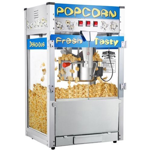 Industrial commercial popcorn popper maker kettle machine pop corn stirrer movie for sale