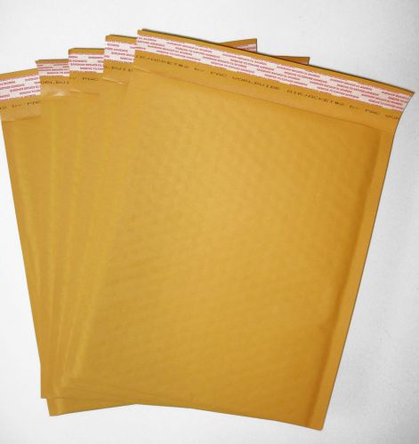 (10) #2 kraft bubble mailer / padded envelope size 8.5 x 11 inches pac worldwide for sale