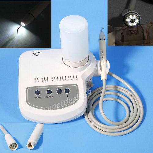 Dental Ultrasonic Piezo Scaler LED Handpiece with Liquid Dosing DTE SATELEC Tips