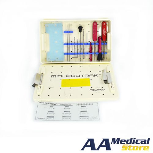 Acumed mini-acutrak set for sale