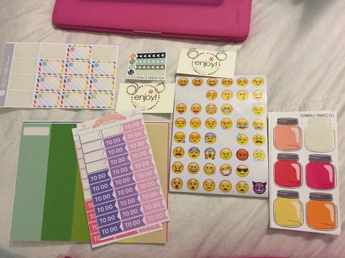 Huge Erin Condren Sticker Lot