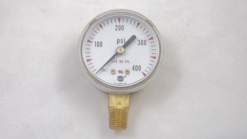 New U.S. Gauge CU-2581-HF 0-400 PSI