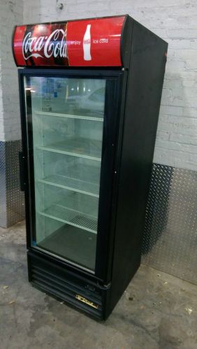 True gdm-26 30&#034; swing glass door refrigerator merchandiser cooler for sale