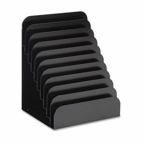 Mmf Industries Cashier Pad Rack, Steel, 10 Pockets, Black (MMF267061004)