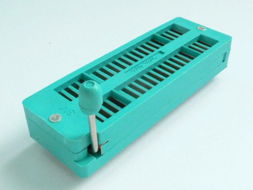 ZIF 40-Pin Universal IC Socket, Green - USA Seller - Free Shipping