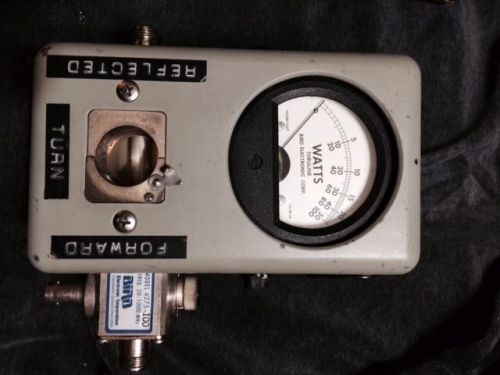 Bird Truline Wattmeter Model 43 and Accessories