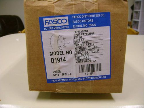 Fasco  blower motor  model d1914 for sale