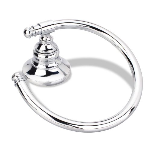 Jeffrey Alexander Bathroom towel ring polished chrome trevi collection