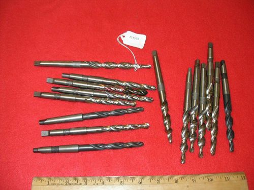 Lot of 15 Counterbore Drill Bits #1 Morse Taper CDD-339 UZD 6.8/12 MM