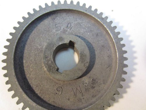 6&#034; ATLAS 618 CRAFTSMAN 101 LATHE 54 T TOOTH TEETH GEAR