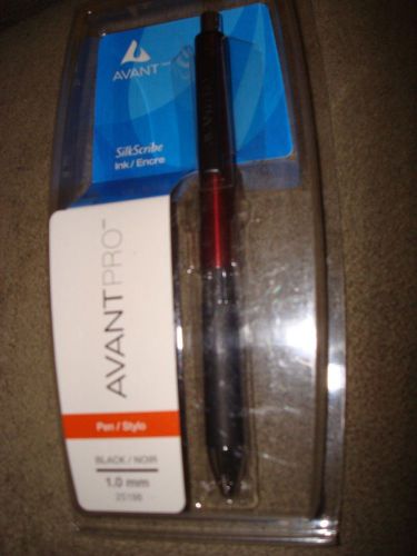 AVANTPRO  PEN  25198 SILK SCRIBE INK/ENCRE RED