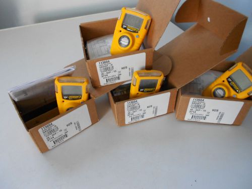 Four (4) New Un-Activated BRAND NEW BW Gas Alert Clip Model GA24XT-H