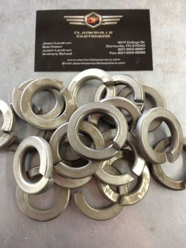 Stainless steel medium split lock washers 3/4&#034; qty 25 for sale