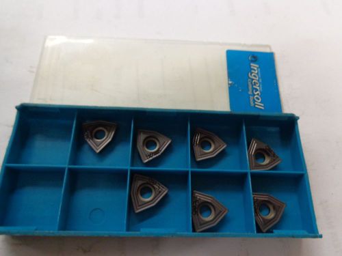 7 INGERSOLL CARBIDE INSERTS WCET 120304N-DK IN2005 STK2094