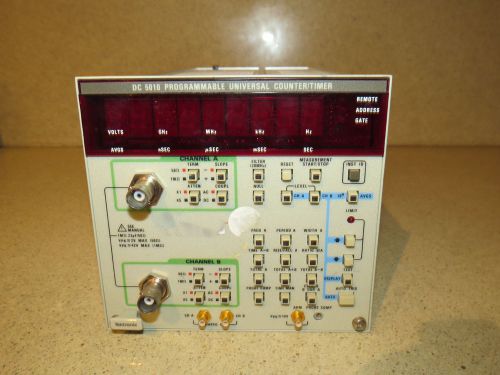 TEKTRONIX DC5010 DC 5010 PROGRAMMABLE  UNIVERSAL COUNTER/TIMER  PLUG IN  (PI1)