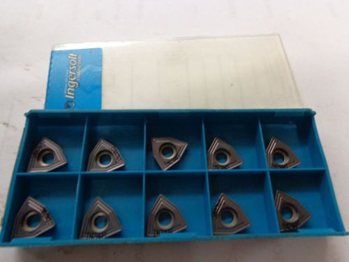 10 INGERSOLL CARBIDE INSERTS WCET 120304N-DK IN2005 STK2093