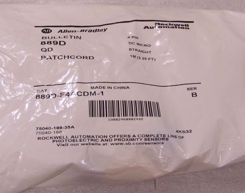 Allen Bradley patchcord 889D-F4ACDM-1