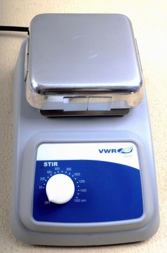 Vwr 97042-590 4x4 magnetic stirrer plate mint w power cord lab equipment for sale