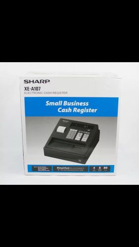 Sharp XE-A107 Electronic Small Business Cash Register, New