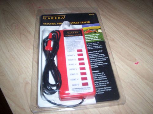 BRAND NEW ZAREBA ELECTRIC FENCE VOLTAGE TESTER