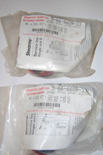 NIB STEARNS 5-66-6609-33 NO. 6 COIL KIT 230/460 V-60HZ 190/380 V-50HZ