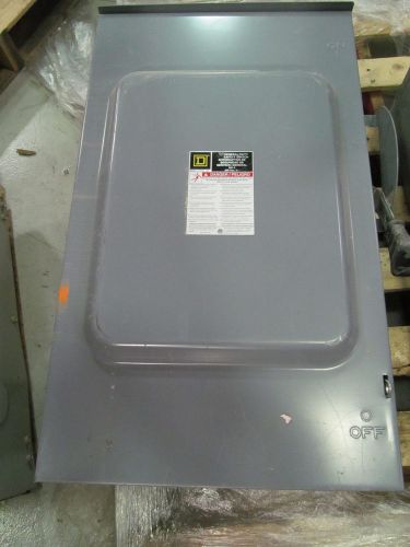 Square D 200 Amp Disconnect D324NRB Fusible 240 Volt 3 R Enclosure