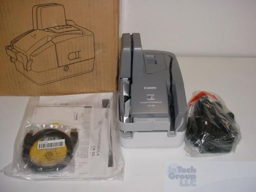 CANON 5368B002 IMAGEFORMULA CR-80 CHECK READER SCANNER - NOB