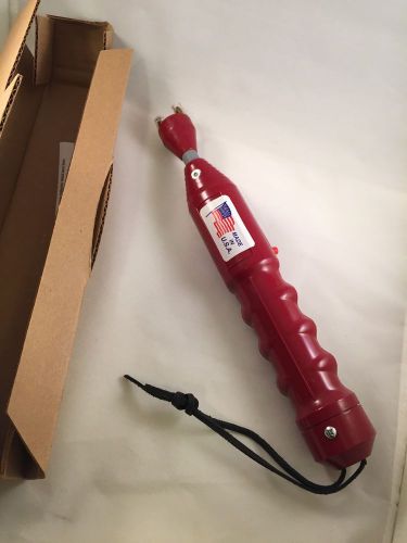 NIB Stockmaster Electric Cattle Prod Made USA 11&#034; Beef Sheep Swine Like Hot Shot